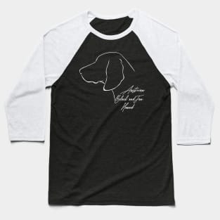 Proud Austrian Black and Tan Hound profile dog lover Baseball T-Shirt